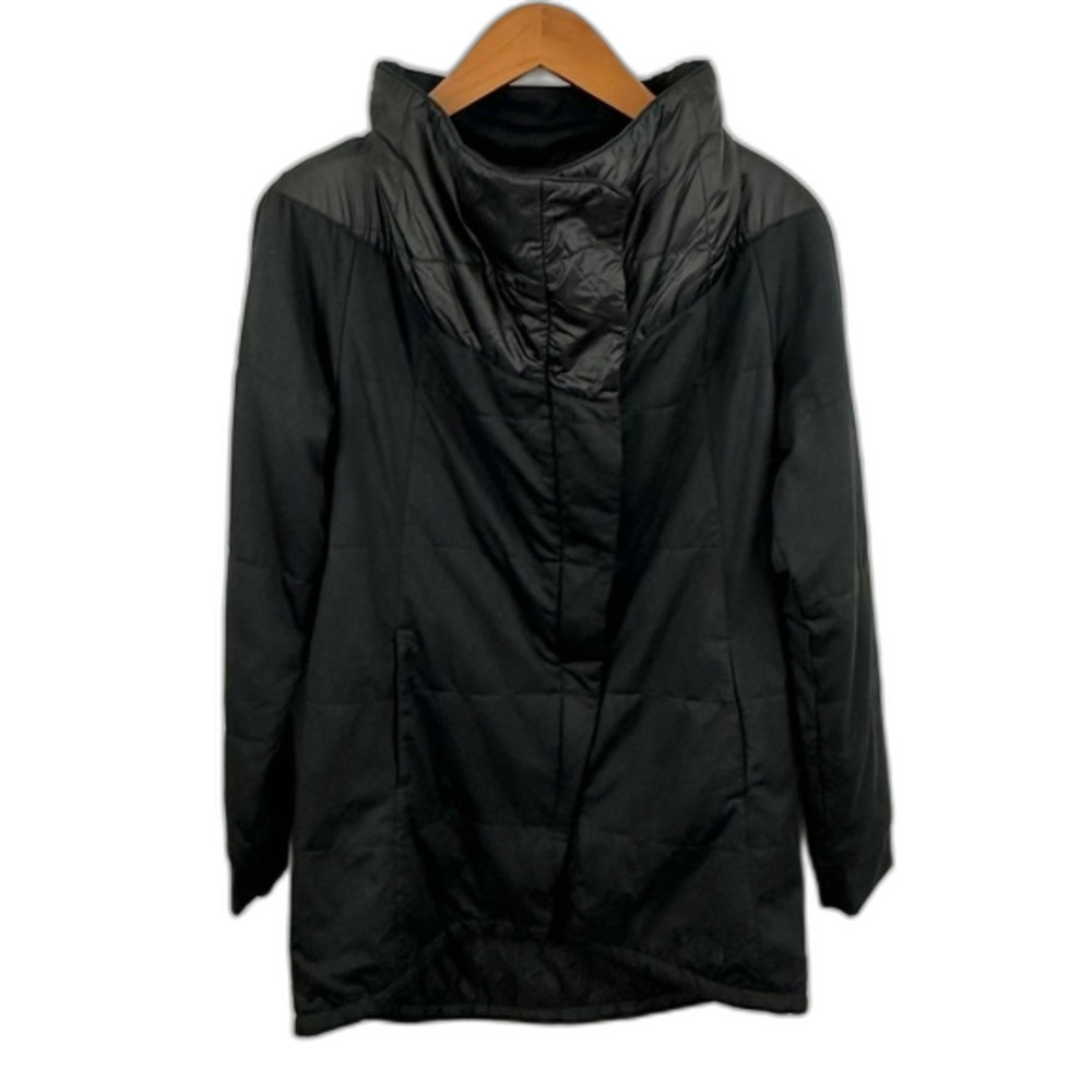 The North Face Black Long Pseudio Jacket Size Small Outdoor Athletic - Picture 2 of 16
